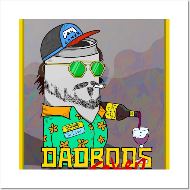 Dad Bods Token Team Member - The Artist Wall Art by Dad Bods Token